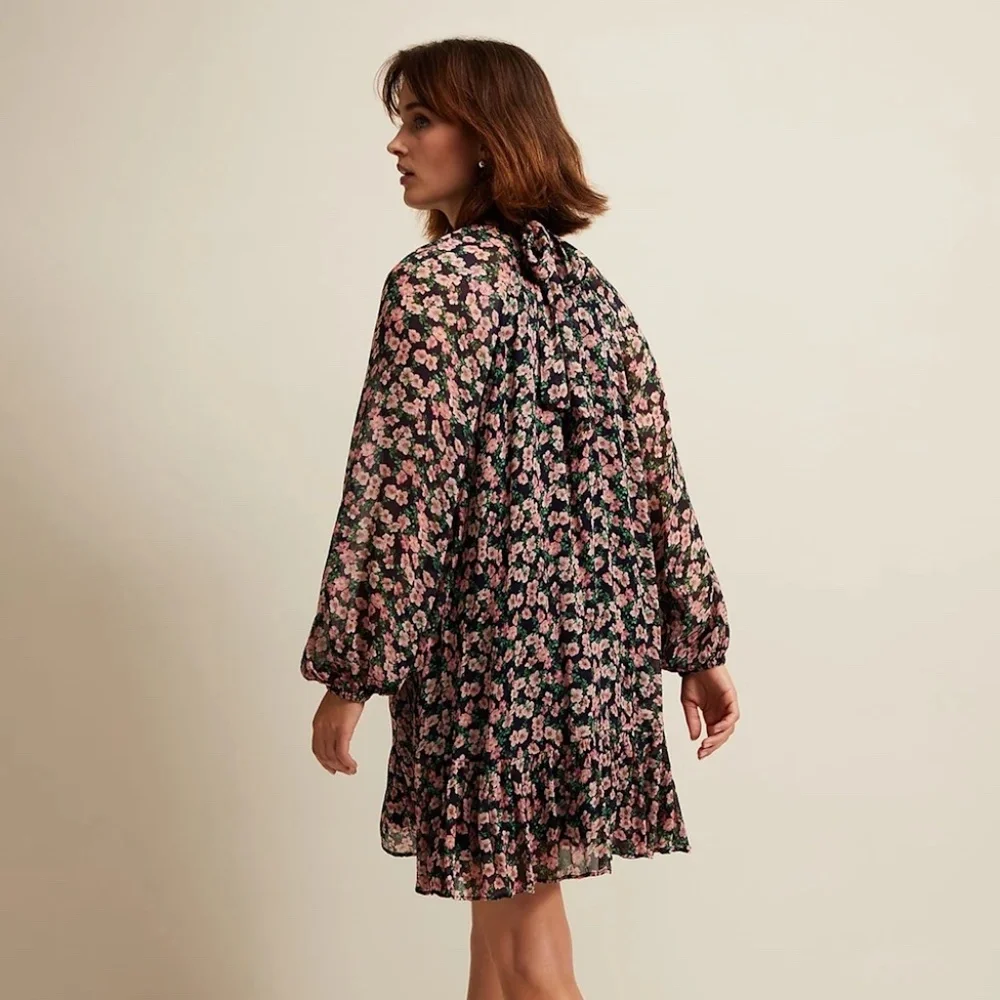 Phase Eight Betty Floral Print Swing Dress | Size 20 | NWT - Picture 2 of 15